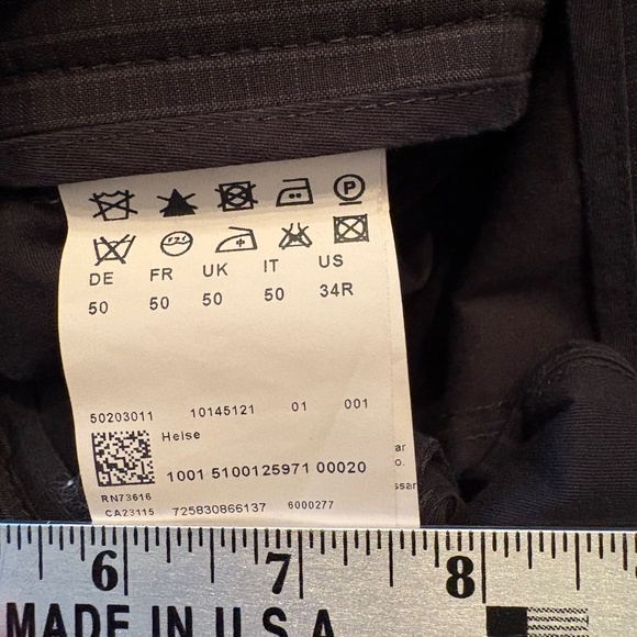 Hugo Boss Red Label Men's 100% Virgin Wool Pants Slacks 34x30 - Picture 5 of 8